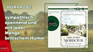 Christine Prayon liest »Mrs Pott's Mordclub und der tote Nachbar« von Robert Thorogood