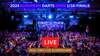 2024 European Darts Open LIVE Score UPDATE Today 1/16-Finals Matches European Tour 8 LIVE Results