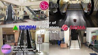 Escalator Tour at Glodok Plaza: LG, Hyundai & SIGMA