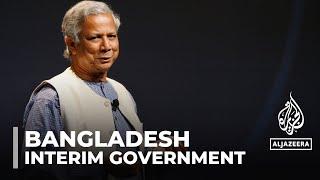 Muhammad Yunus sworn in as head of Bangladesh’s government