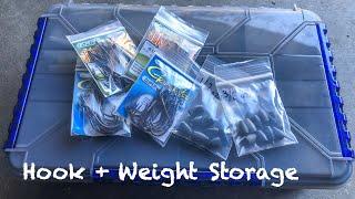 Terminal Tackle Organization Tips!! (Hooks & Weights)