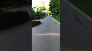 6 утра. Катание на велике 3 часа и фитнес