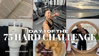 THE 75 HARD CHALLENGE: day 1... *watch if you need motivation!*