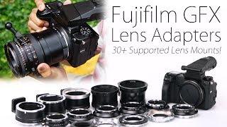 Mount Over 30 Kinds of Lenses On Your Fujifilm GFX 50S Camera!