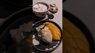 Mango Sticky Rice Dessert At Nong & Jimmy Thai BBQ Seafood Restaurant At Imbi Kuala Lumpur