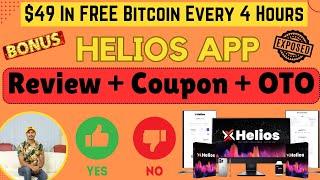 Helios App Review | How to Earn Bitcoin Per Hour with AI App