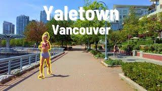 VANCOUVER Yaletown  Walking Tour 2023