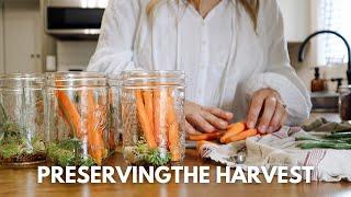 Preserving Food from the Garden