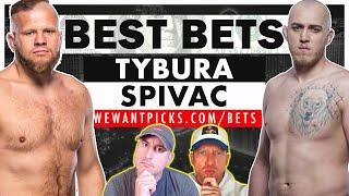 BEST BETS: UFC Vegas 95: Tybura vs. Spivac 2 Betting Guide