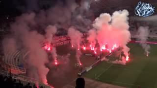 HNK Hajduk Split pyro show