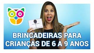 5 BRINCADEIRAS DIVERTIDAS PARA CRIANÇAS DE 6 A 9 ANOS | Para fazer em casa e na sala de aula