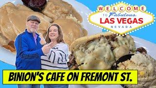 Huge Portions of High Quality Food at This Fremont st. Cafe in Vegas