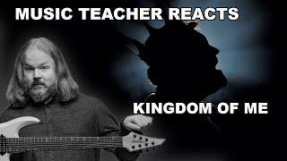 Music Teacher Reacts: BRAD STEELE - Kingdom of Me