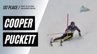 Cooper Puckett NAC SL Beaver Creek 12/13/23