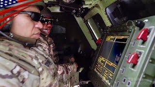 Inside & Firing US Multiple Rocket Launchers – HIMARS & MLRS