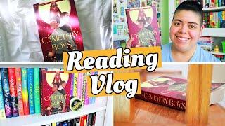  DYINGGG over "Cemetery Boys"  || Reading Vlog