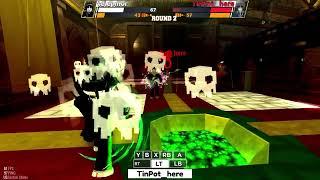 Roblox Boxing League: Fighting an exploiter in class S on Xbox.