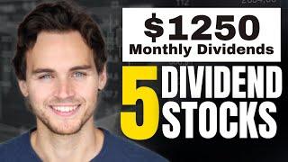 5 Monthly Dividend Stocks That Will Pay Your Bills (High Growth High Yield)