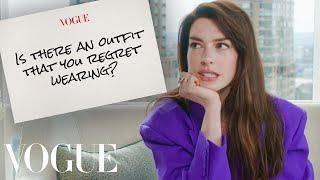 Anne Hathaway Answers 7 Questions | Vogue