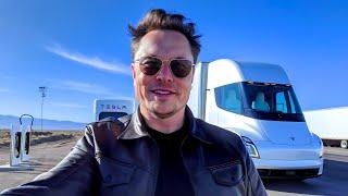 ALL NEW 2025 Tesla Semi SHOCKS The Entire Car Industry!