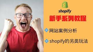 Shopify新手系列教程| Shopify的另类玩法| 月入2000美金的Shopify案例分享（深度剖析）（CC字幕）