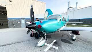 2023 Cirrus SR22T Delivery - Part 2 - Starting the journey to CA