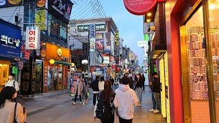 【Korea City Walk】Around Suwon Station - Street of Youth ‍️ Evening Rush Hour