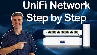 Configuring UniFi Network from scratch step by step.