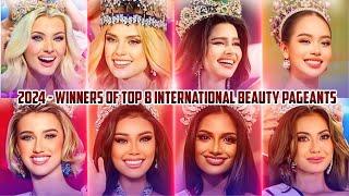 Top 8 International Pageant Queens of 2024 - Meet The Winners | Bolly Pageant Hub