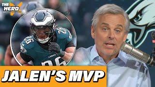 Colin Cowherd on why Saquon Barkley is MOST VALUABLE Eagles player for Jalen Hurts | THE HERD