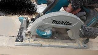 Makita DHS680 18v brushless circular saw. TEST. Just cuts. Compilations #ToolsandTricks