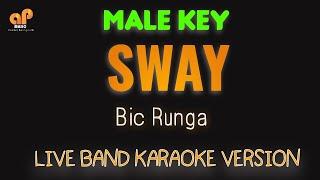 SWAY - Bic Runga (MALE KEY HQ KARAOKE VERSION)