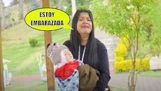 Esta jovencita le dio otro nieto a su papá cuando ya tenia uno pero todo se solucionó en familia