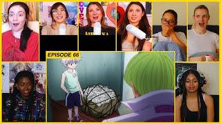 [GIRLS REACT] Killua Retakes the Hunter Exam | HxH Ep 66 Girl Reaction Mashup