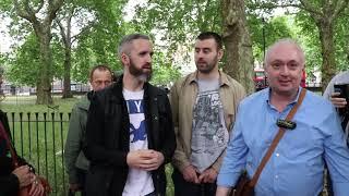 P1 English Identity And Multiculturalism - Paul Williams and Visitors Hyde Park Speakers Corner