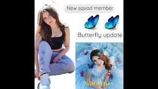 New SQUAD Member?! BUTTERFLY update!! | TOP SQUAD TEA