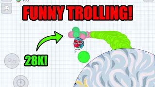 FUNNY TROLLING MACRO HACKERS *AFK MASS*!! Agario Mobile - REVENGE COMEBACK - SKIN HACK - AGAR.IO