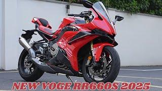 37,666 Yuan | Water-Cooled Four-Cylinder Engine | 38 Meters Braking Distance | New Voge RR660S 2025