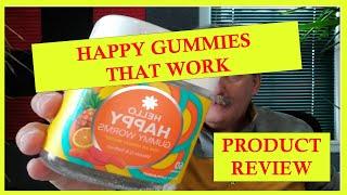 OLLY HAPPY GUMMY WORMS PRODUCT REVIEW GUMMYS THAT WORK