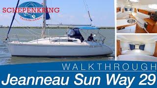 Jeanneau Sun Way 29 for sale | Yacht Walkthrough | @ Schepenkring Lelystad | 4K