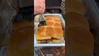 Pulled Beef Sliders | Over The Fire Cooking by Derek Wolf