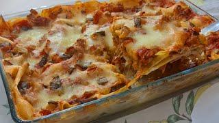 VEGETARIAN LASAGNA - DELICIOUS AND LIGHT - SIMPLE AND FAST RECIPE Vegetarian lasagna ITALIAN LASAGNA
