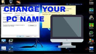 How To Change Computer Name || MASOOM BACHA 119