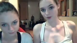 Russian twins Natasha and Marina funny lipsync