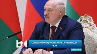 Le leader biélorusse Loukachenko se retire, signe un décret d'amnistie massive
