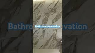 Bathroom renovation #shortsvideo #esthetics