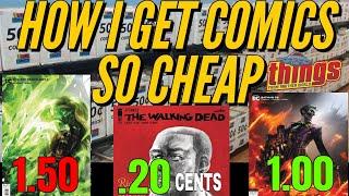 HOW ANYONE CAN GET COMICS FOR SO CHEAP - A New comic book haul anyone can afford and how.