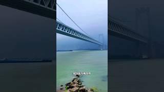 China's Innovative Leap: Unveiling the Largest Dual-Use Suspension Bridge #bridge #trip #travel