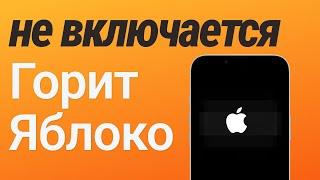 Айфон не включается горит яблоко и гаснет? 3 Способа в 2024 году