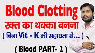 Blood Clotting | Blood Coagulation in Hindi